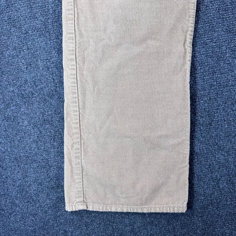 Lucky Brand Corduroy Pants Mens 32x30 Tan 361 Vintage Straight Khaki Cords